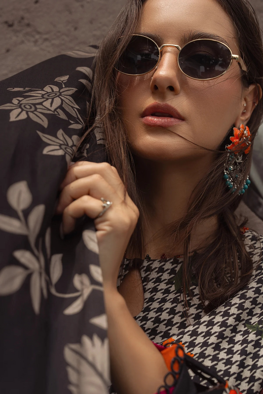 Digital Printed Khaddar Unstitched 3PC Set | RJ6074