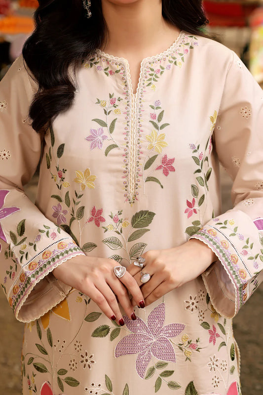 Embroidered Lawn Unstitched 3PC Set | AM7128