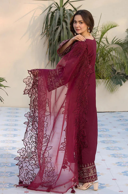 Embroidered Lawn Unstitched 3PC Set | RF1337