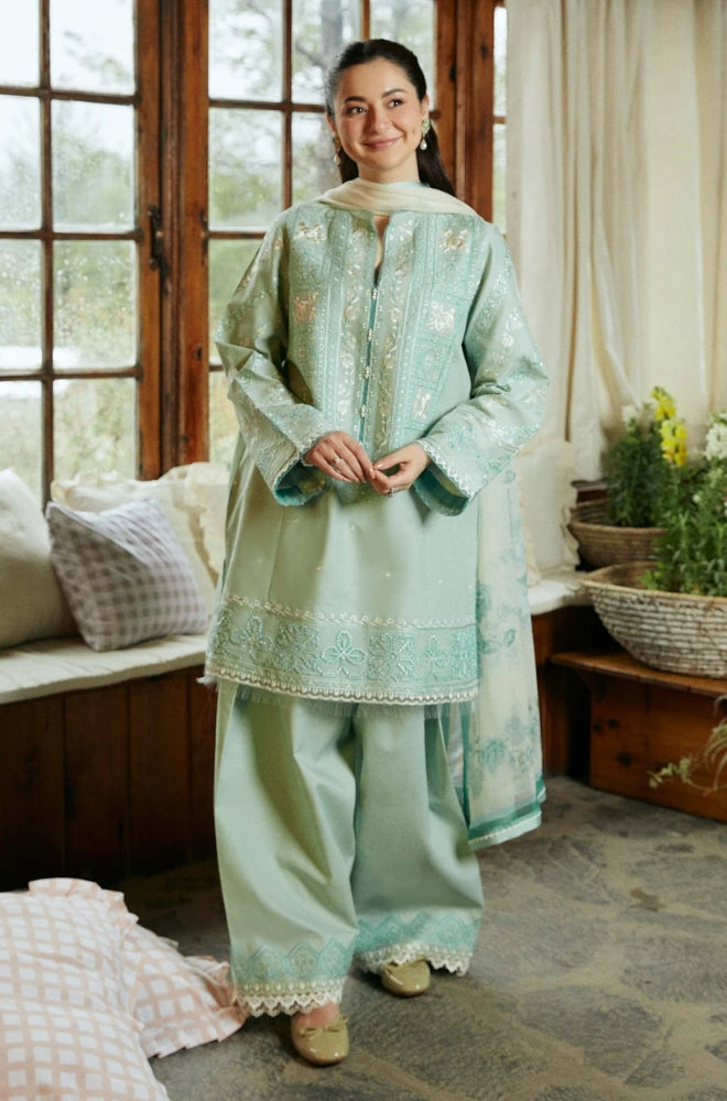 Embroidered Lawn Unstitched 3PC Set | RF1098