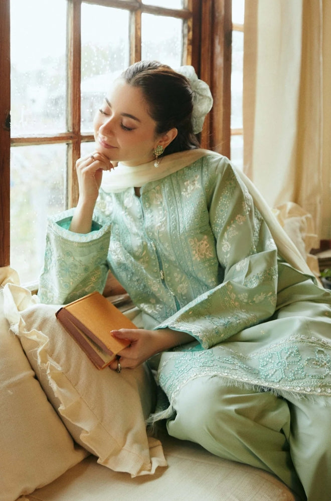 Embroidered Lawn Unstitched 3PC Set | RF1098