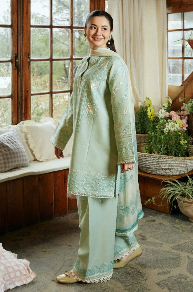 Embroidered Lawn Unstitched 3PC Set | RF1098