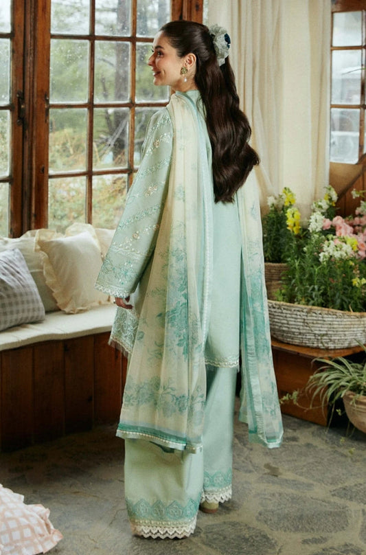Embroidered Lawn Unstitched 3PC Set | RF1098