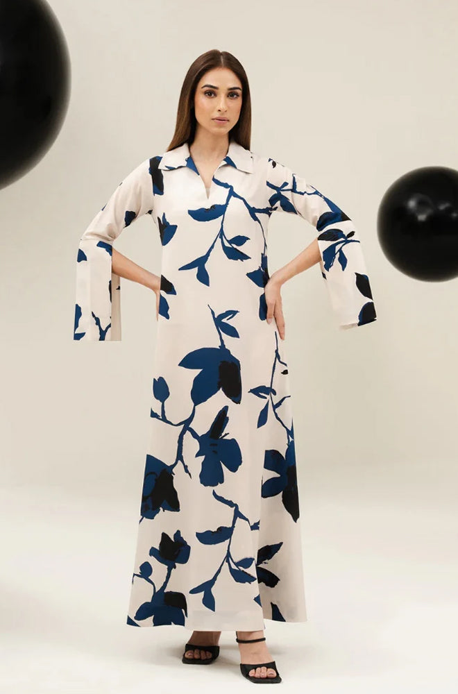 Printed Shamooz Silk Unstitched 2PC Set | RF1211