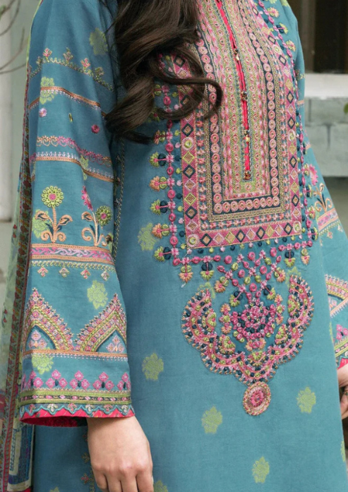 Embroidered Lawn Unstitched 3PC Set | FS1413
