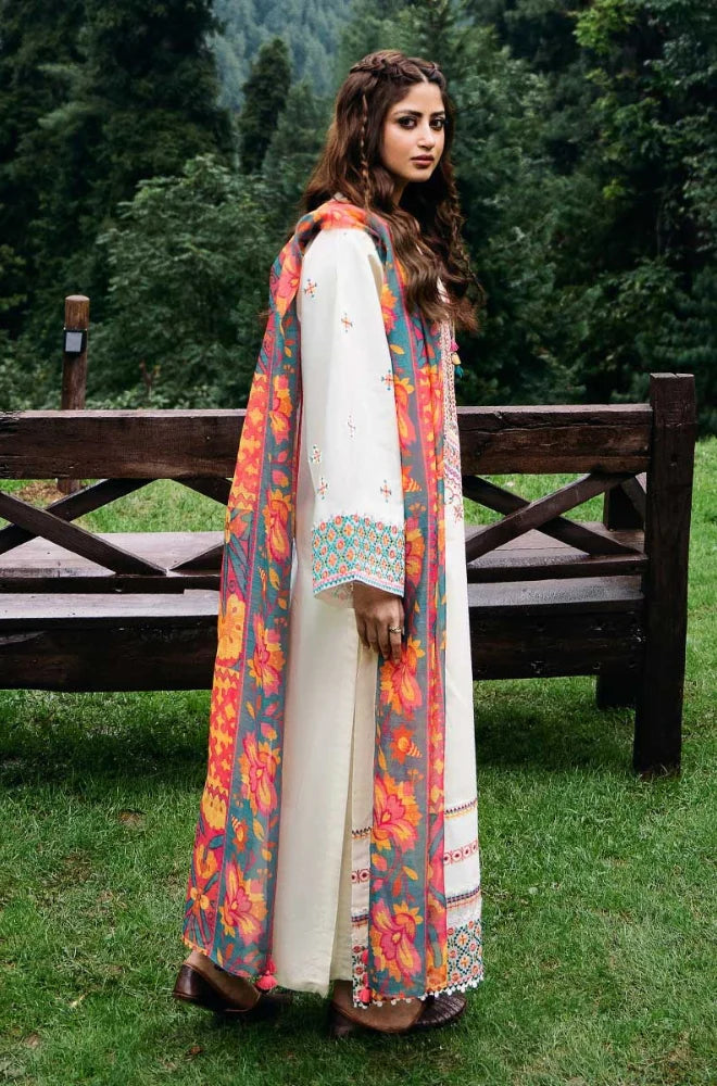 Embroidered Lawn Unstitched 3PC Set | RF1316