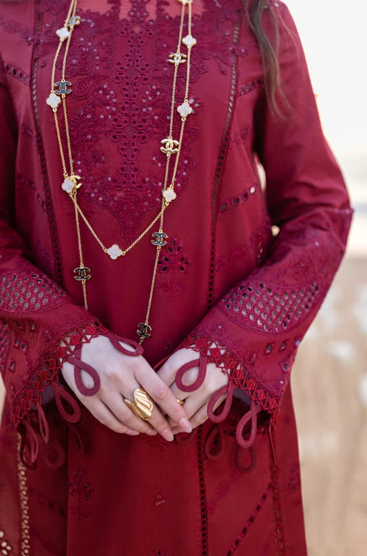 Embroidered Lawn Unstitched 3PC Set | RF1120