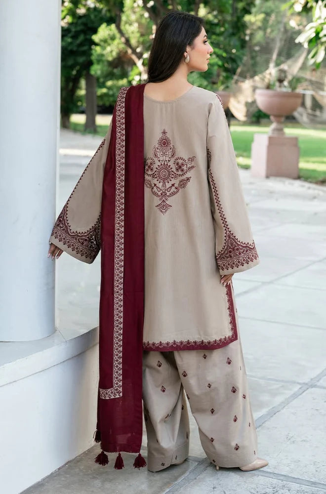 Embroidered Lawn Unstitched 3PC Set | RF1318