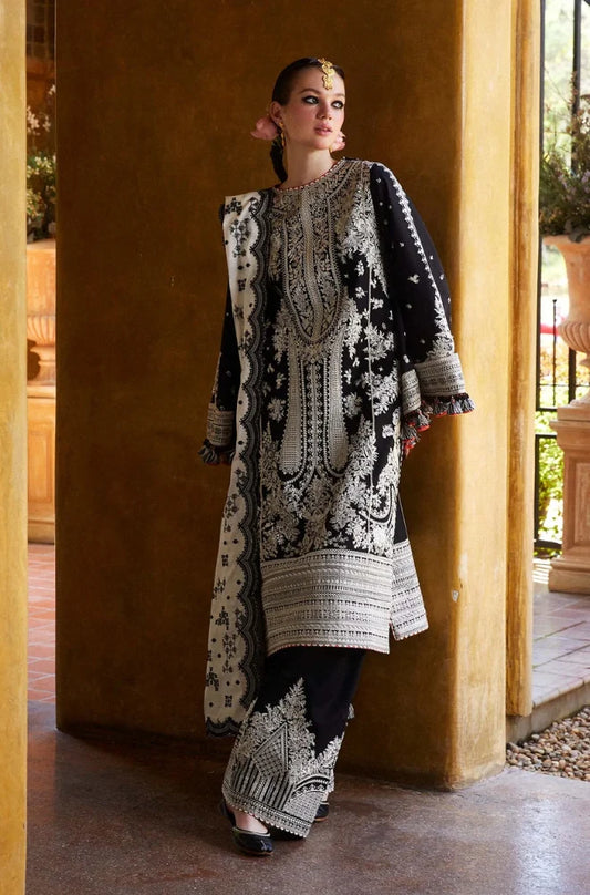 Embroidered Lawn Unstitched 3PC Set | RF1309
