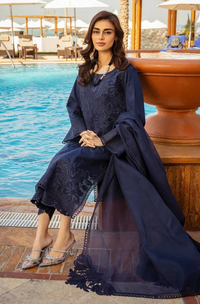 Embroidered Lawn Unstitched 3PC Set | RF1304