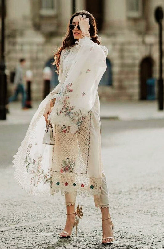 Embroidered Lawn Unstitched 3PC Set | RF1039