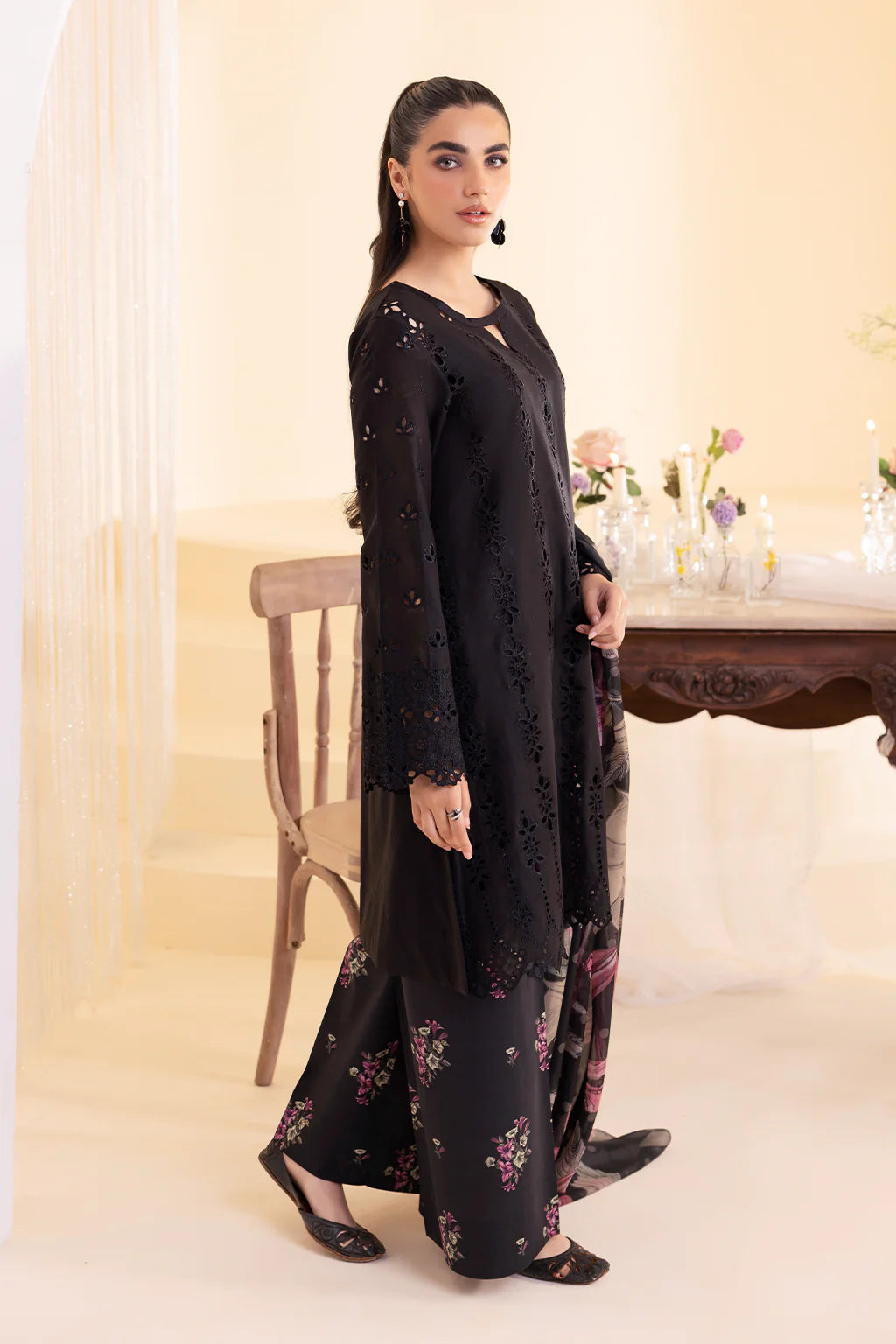 Embroidered Lawn Unstitched 3PC Set | MM1260