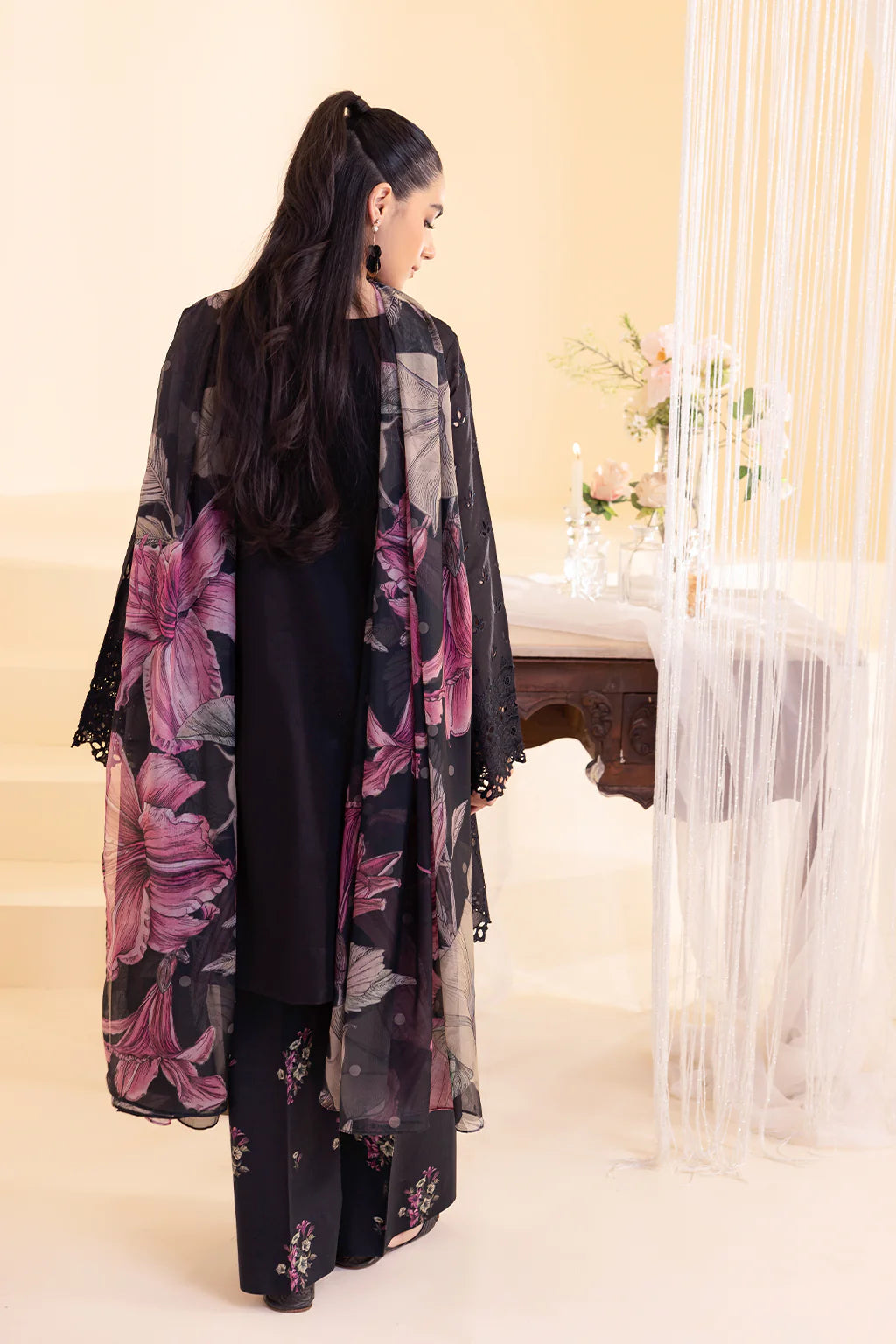 Embroidered Lawn Unstitched 3PC Set | MM1260