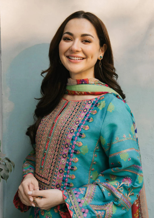 Embroidered Lawn Unstitched 3PC Set | FS1413