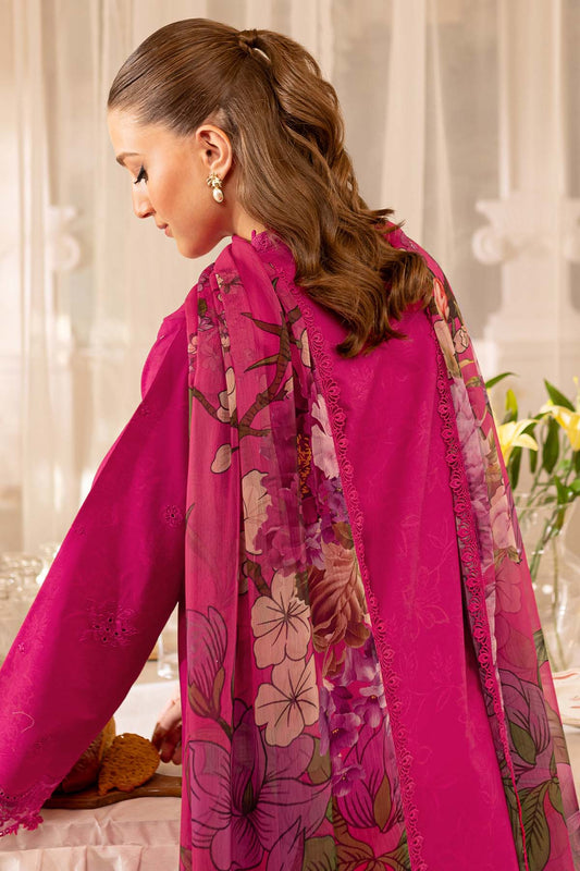 Embroidered Lawn Unstitched 3PC Set | RJ7113