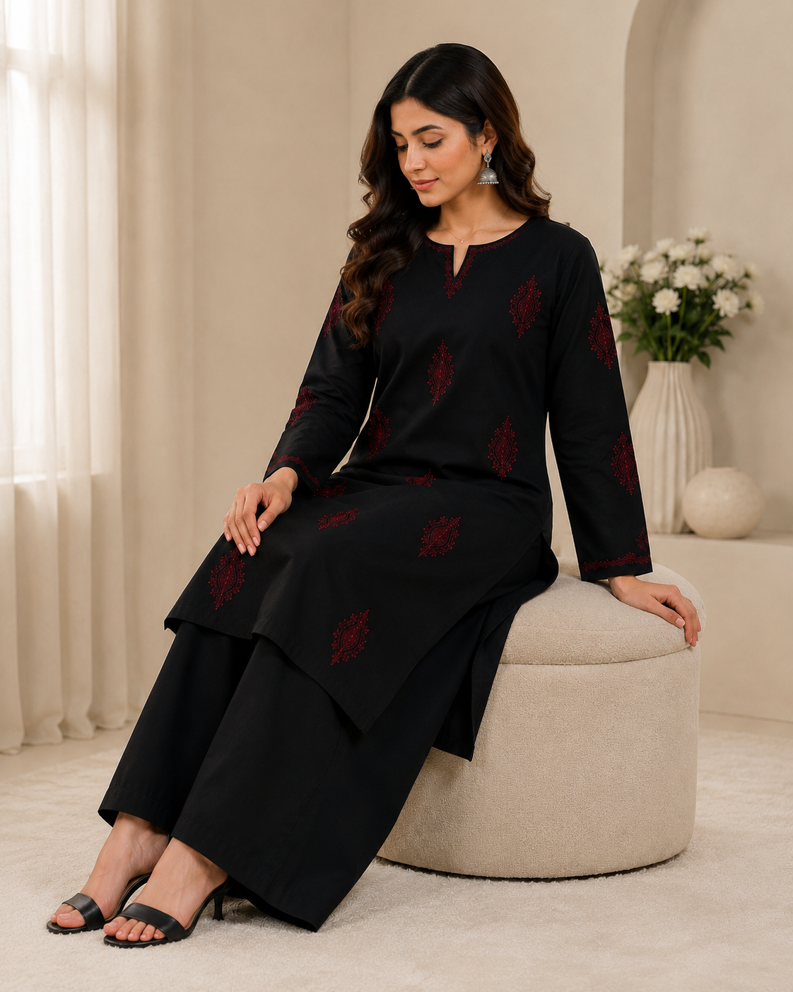 Embroidered Lawn Unstitched 2PC | RV7133