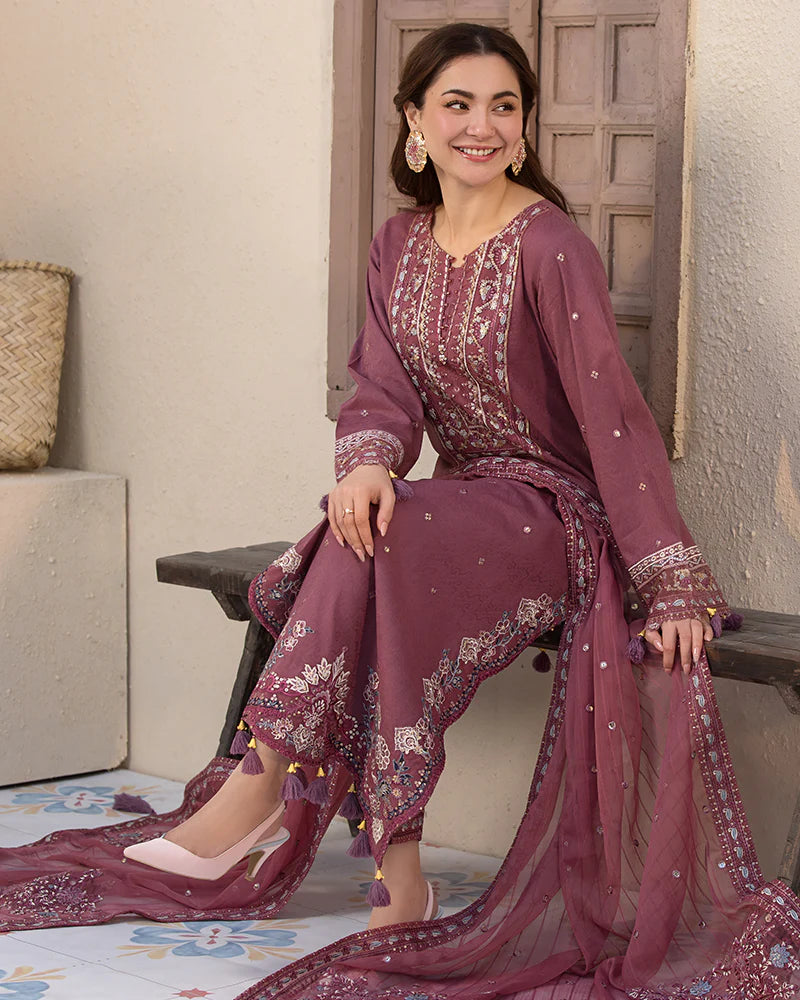 Embroidered Lawn Unstitched 3PC Set | FS1415