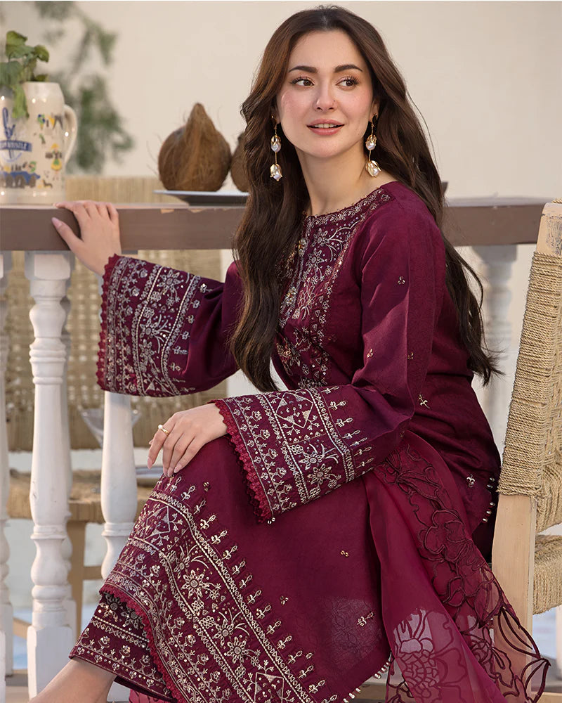 Embroidered Lawn Unstitched 3PC Set | RF1337