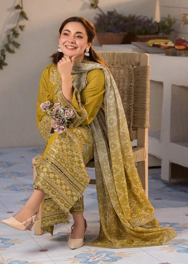 Embroidered Lawn Unstitched 3PC Set | FS1416