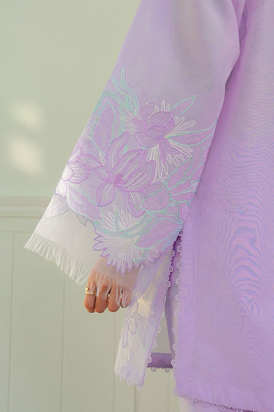 Embroidered Lawn Unstitched 3PC Set | MM1257