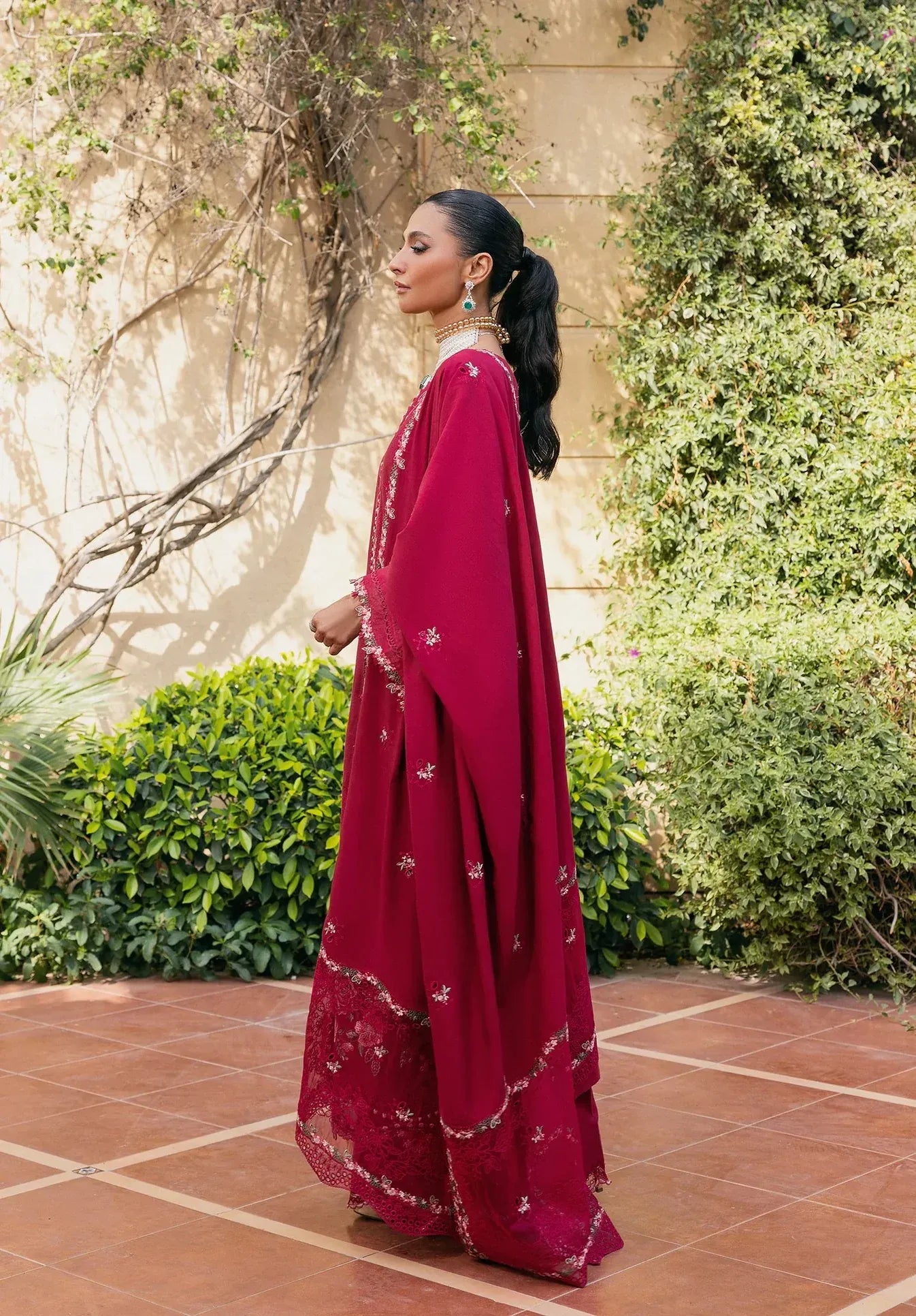 Embroidered Lawn Unstitched 3PC Set | FS7092