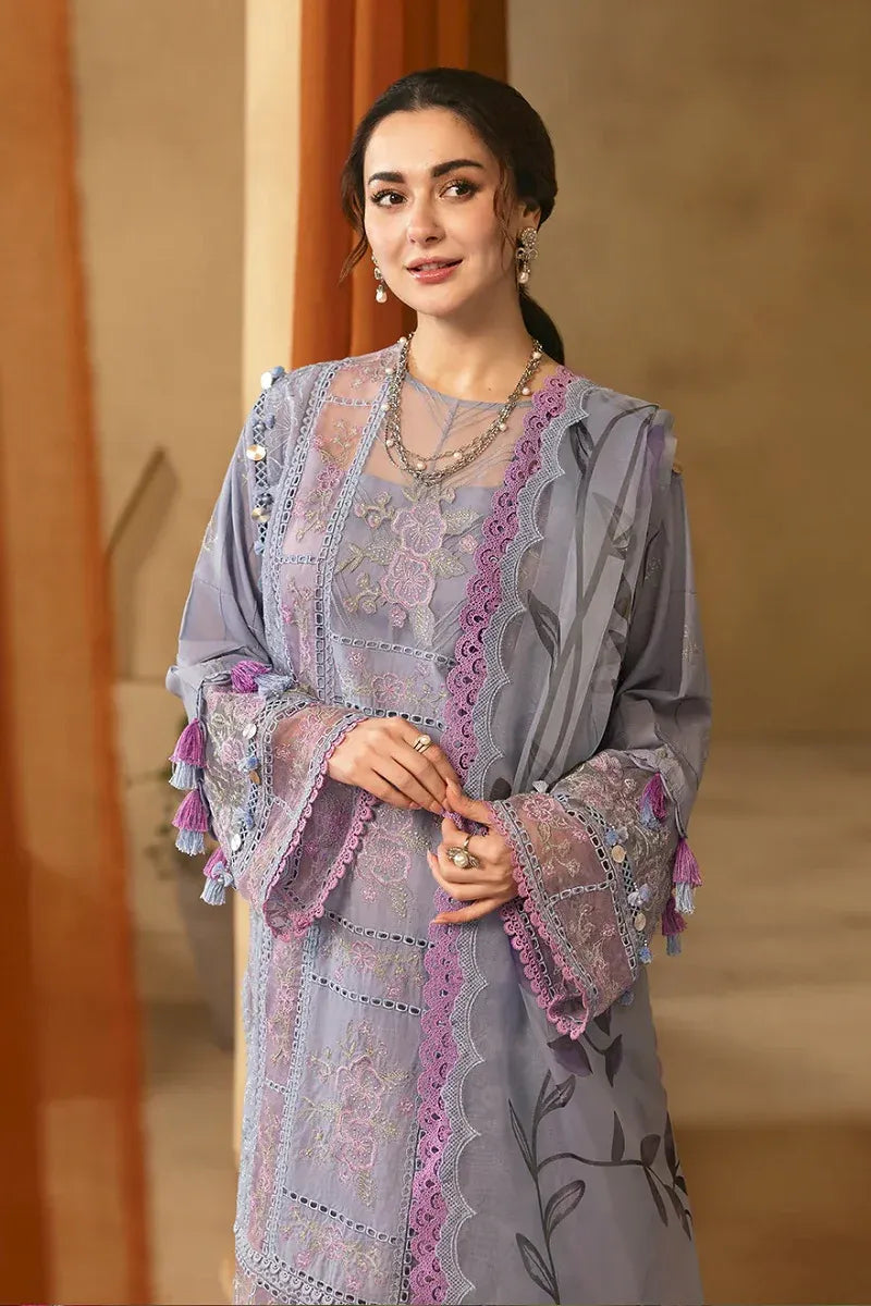 Embroidered Lawn Unstitched 3PC Set | FS7018