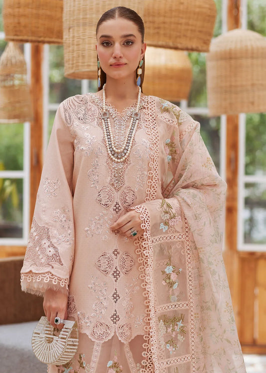 Embroidered Lawn Unstitched 3PC Set | FS7020