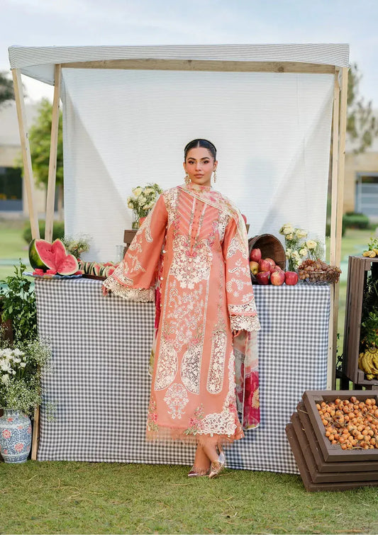 Embroidered Lawn Unstitched 3PC Set | FS7035