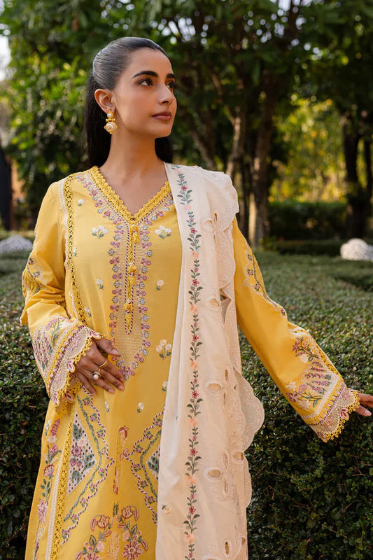 Embroidered Lawn Unstitched 3PC Set | FS7032