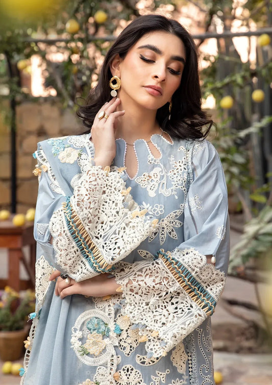 Embroidered Lawn Unstitched 3PC Set | FS7060