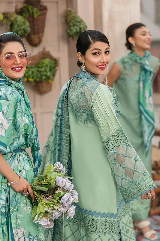 Embroidered Lawn Unstitched 3PC Set | FS7070