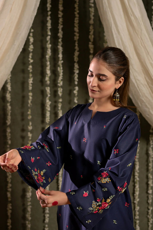 Embroidered Lawn Unstitched 2PC Set | FS7046