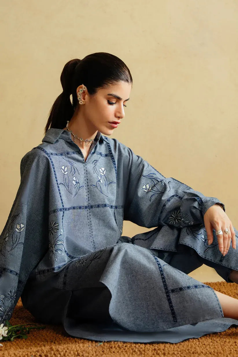 Embroidered Lawn Unstitched 2PC Set | FS7080