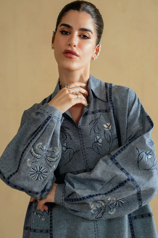 Embroidered Lawn Unstitched 2PC Set | FS7080