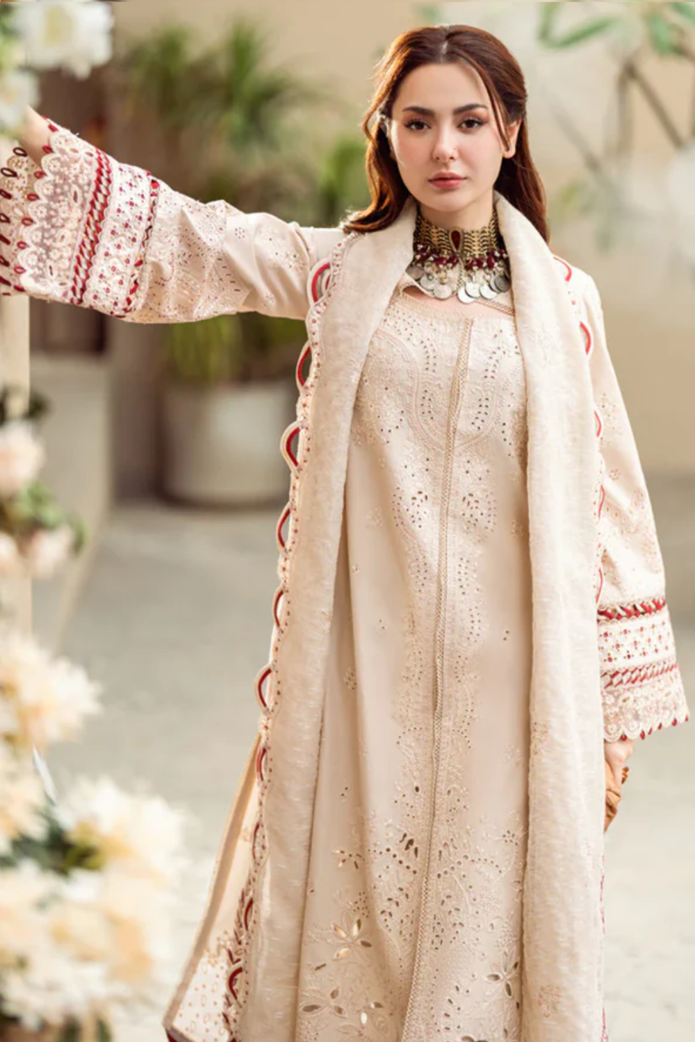 Embroidered Lawn Unstitched 3PC Set | MM1243