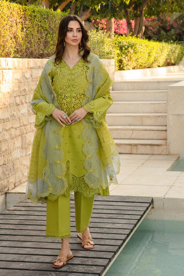 Embroidered Lawn Unstitched 3PC Set | RJ7115