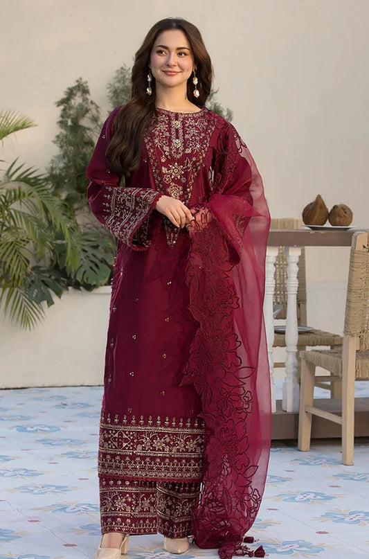 Embroidered Lawn Unstitched 3PC Set | RF1337