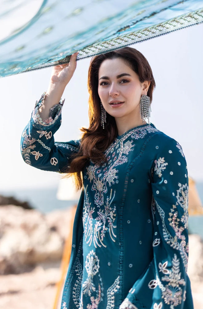 Embroidered Lawn Unstitched 3PC Set | RF1119