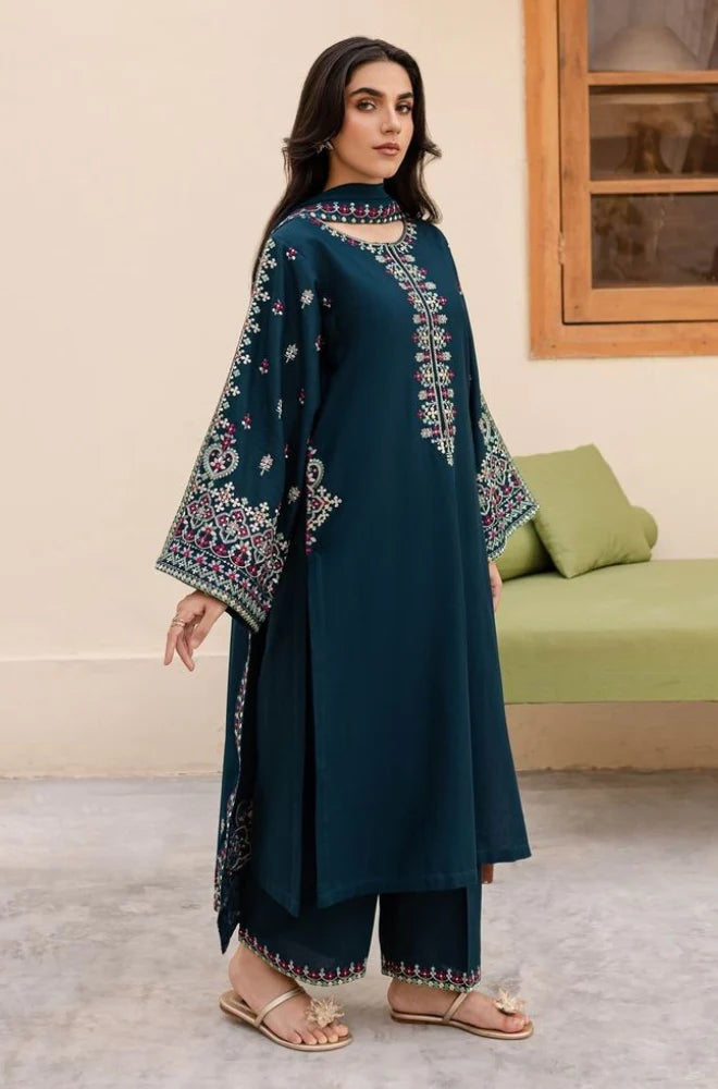 Embroidered Lawn Unstitched 3PC Set | RF1315