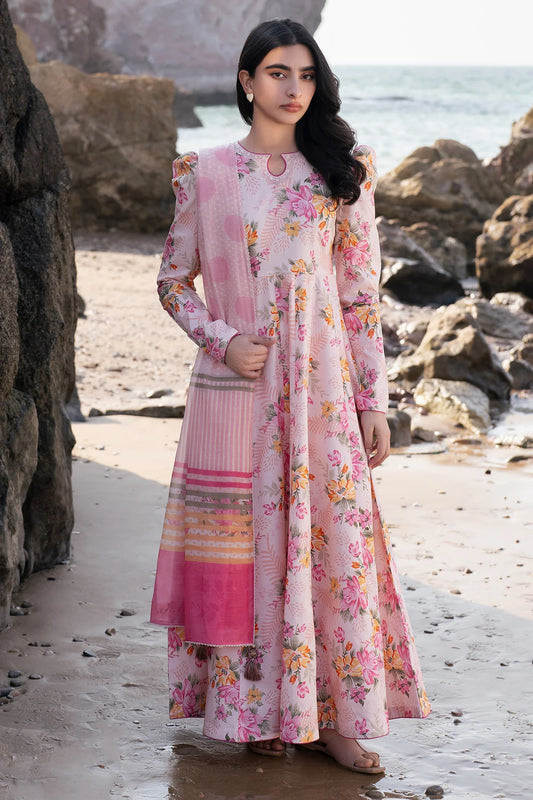 Printed Lawn Unstitched 3PC Set | MM1619