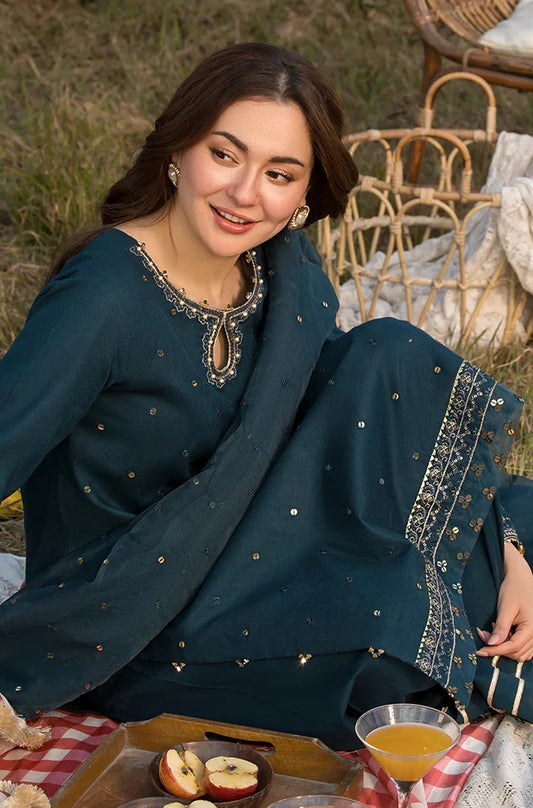 Embroidered Lawn Unstitched 3PC Set | RF1340