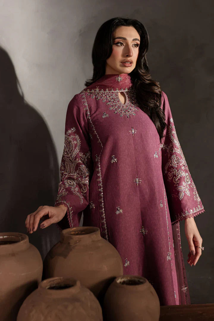 Embroidered Lawn Unstitched 3PC Set | AM7120