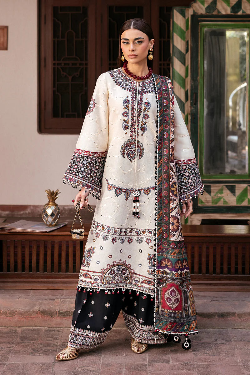 Embroidered Lawn Unstitched 3PC Set | FS7103