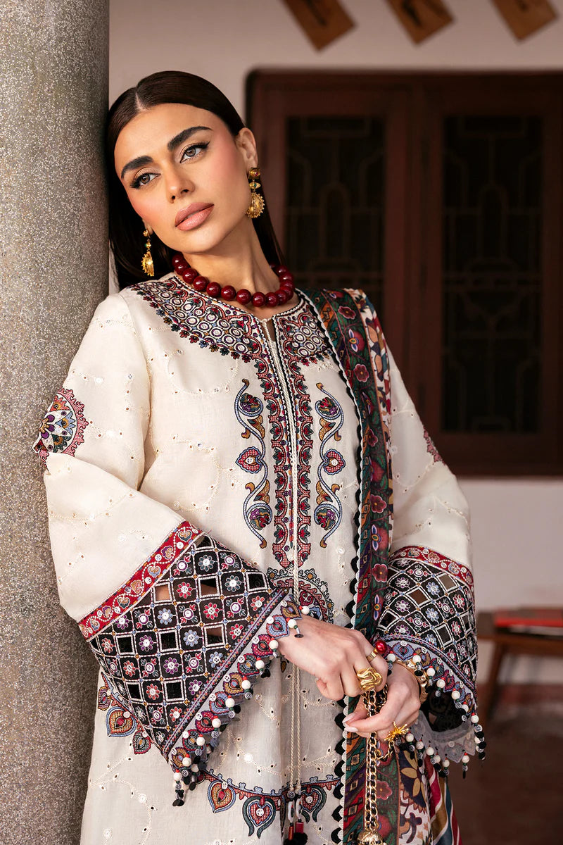 Embroidered Lawn Unstitched 3PC Set | FS7103