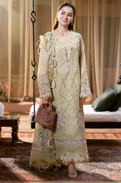 Embroidered Lawn Unstitched 3PC Set | RF1351