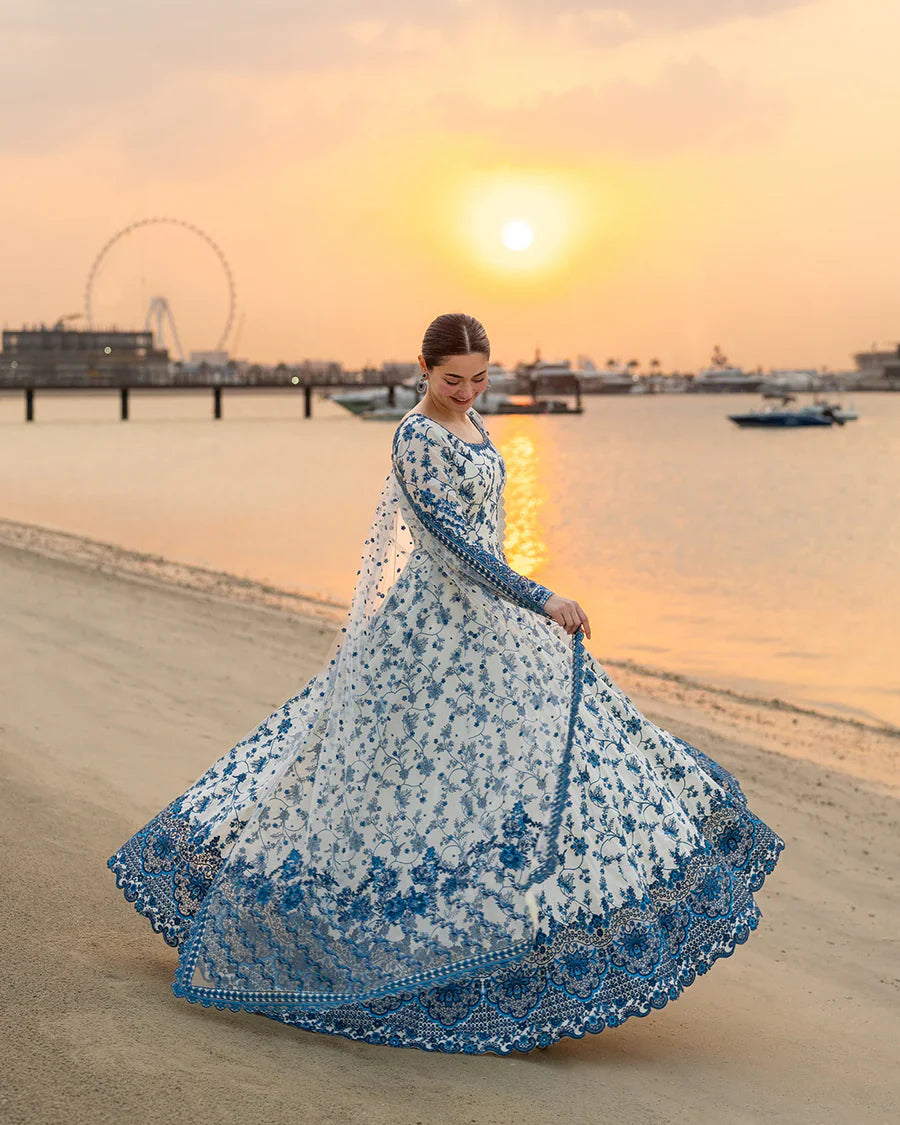 Embroidered Lawn Unstitched 3PC Set |RJ7130