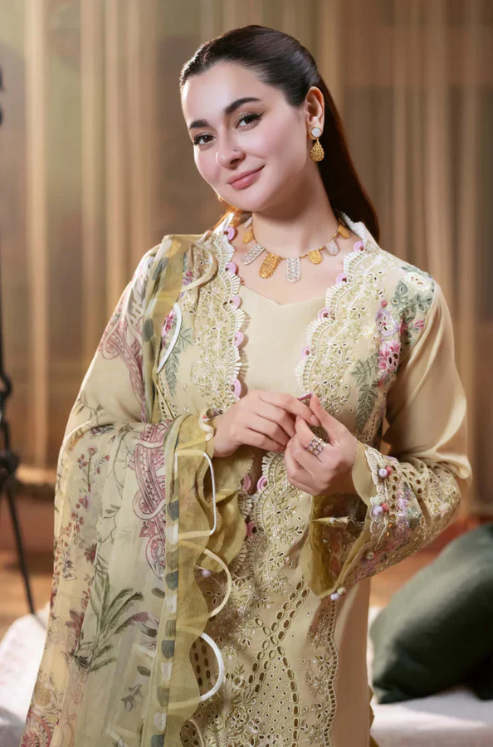 Embroidered Lawn Unstitched 3PC Set | RF1351