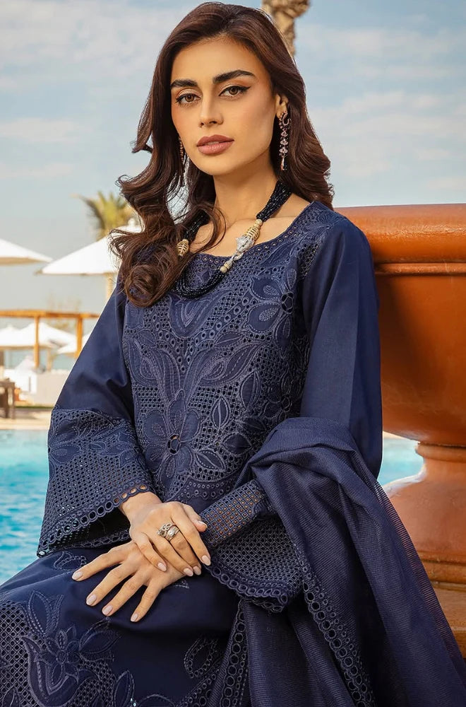 Embroidered Lawn Unstitched 3PC Set | RF1304