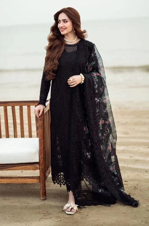 Embroidered Lawn Unstitched 3PC Set | RF1404