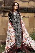 Embroidered Dhanak Unstitched 3PC Set | RJ6061